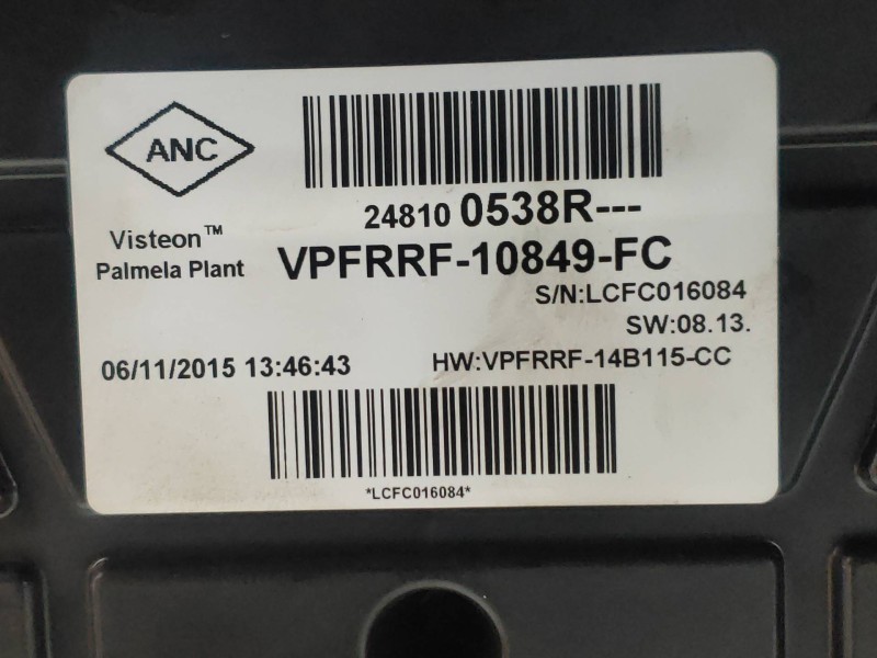 Recambio de cuadro instrumentos para renault clio iv limited referencia OEM IAM 248100538R  