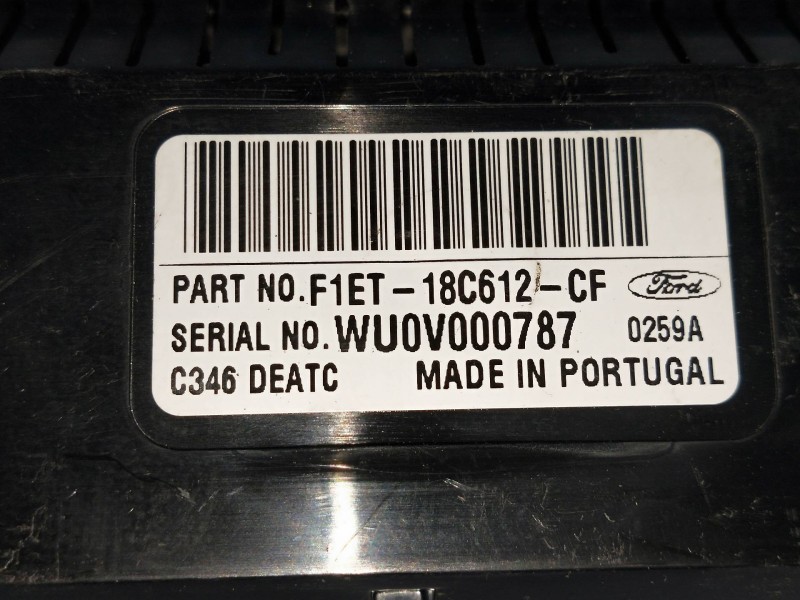 Recambio de mando calefaccion / aire acondicionado para ford focus lim. st referencia OEM IAM F1ET18C612CF  