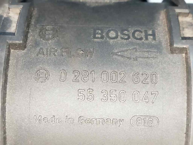 Recambio de caudalimetro para opel meriva cosmo referencia OEM IAM 0281002620 55350047 BOSCH