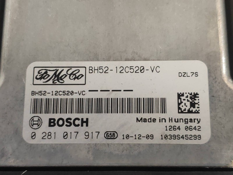 Recambio de centralita motor uce para land rover freelander (lr2) td4 e referencia OEM IAM 0281017917 BH5212C520VC 