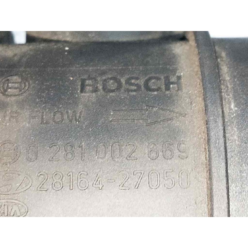 Recambio de caudalimetro para kia cerato 2.0 ex crdi berlina (4-ptas.) referencia OEM IAM 0281002669 2816427050 BOSCH Recambio de caudalimetro para kia cerato 2.0 ex crdi berlina (4-ptas.) referencia OEM IAM 0281002669 2816427050 BOSCH
