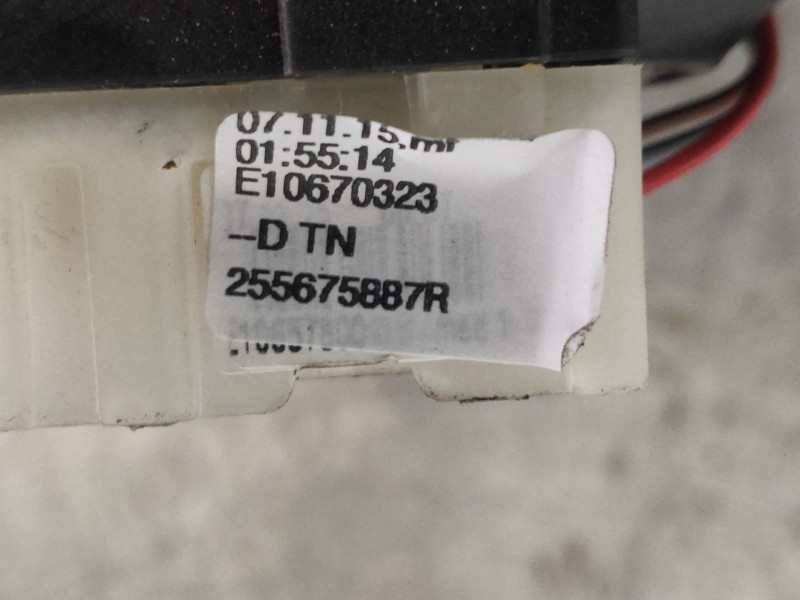 Recambio de mando luces para renault clio iv limited referencia OEM IAM 255675887R  