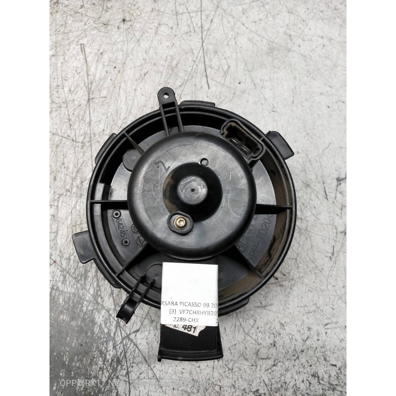 Recambio de motor calefaccion para citroen xsara picasso 2.0 hdi cat (rhy / dw10td) referencia OEM IAM   