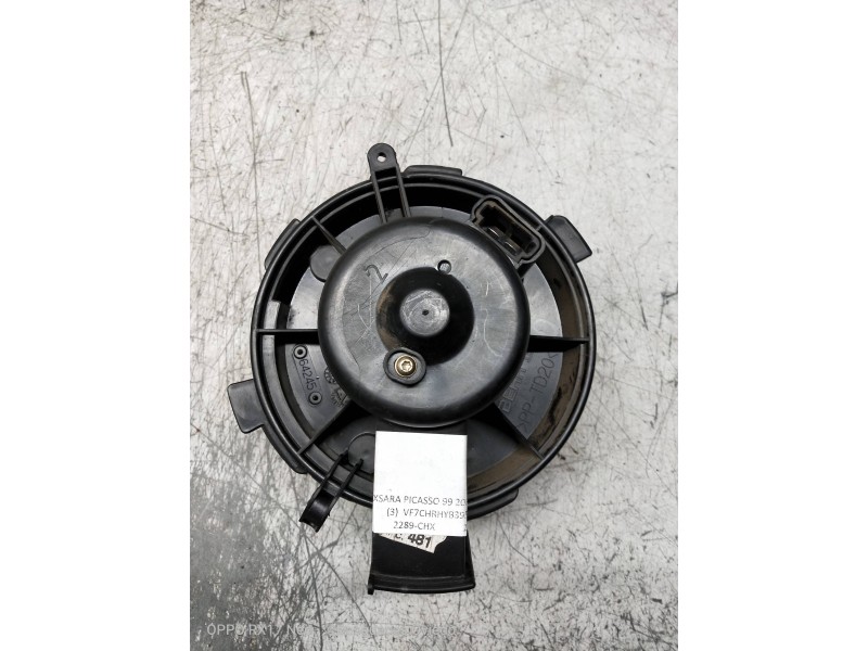 Recambio de motor calefaccion para citroen xsara picasso 2.0 hdi cat (rhy / dw10td) referencia OEM IAM    Recambio de motor calefaccion para citroen xsara picasso 2.0 hdi cat (rhy / dw10td) referencia OEM IAM