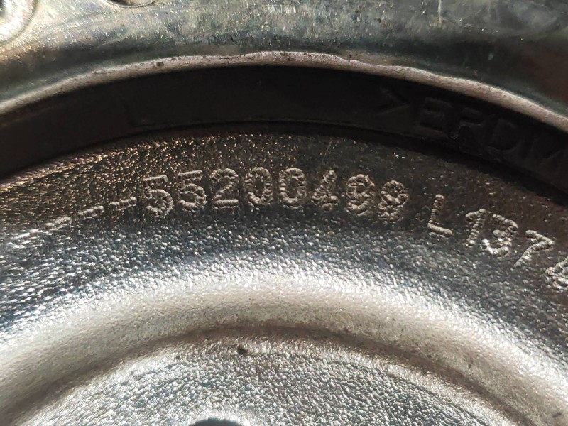 Recambio de polea cigueñal para opel corsa e color edition ecoflex referencia OEM IAM 55200498  