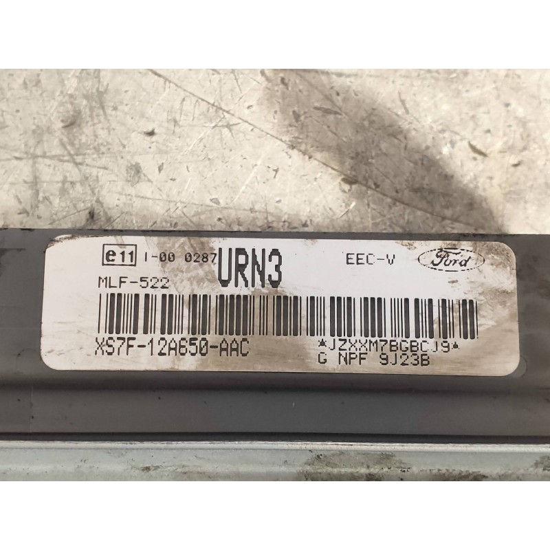 Recambio de centralita motor uce para ford mondeo berlina (gd) clx referencia OEM IAM XS7F12A650AAC URN3 