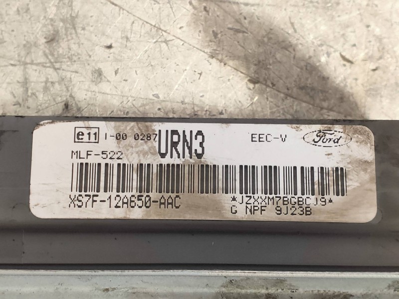 Recambio de centralita motor uce para ford mondeo berlina (gd) clx referencia OEM IAM XS7F12A650AAC URN3 