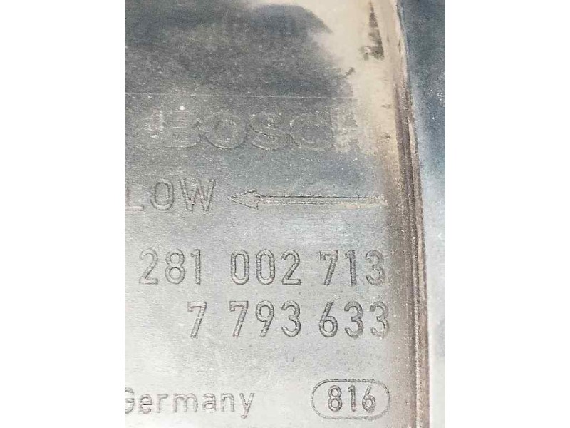 Recambio de caudalimetro para bmw serie 5 berlina (e60) 3.0 turbodiesel cat referencia OEM IAM 0281002713 77936633 BOSCH Recambio de caudalimetro para bmw serie 5 berlina (e60) 3.0 turbodiesel cat referencia OEM IAM 0281002713 77936633 BOSCH