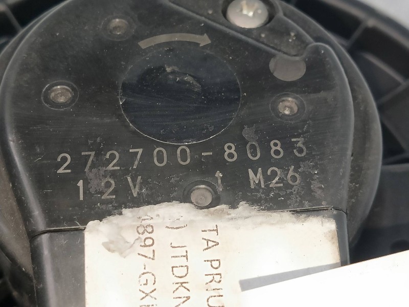 Recambio de motor calefaccion para toyota prius (nhw30) plug-in hybrid advance referencia OEM IAM 2727008083  