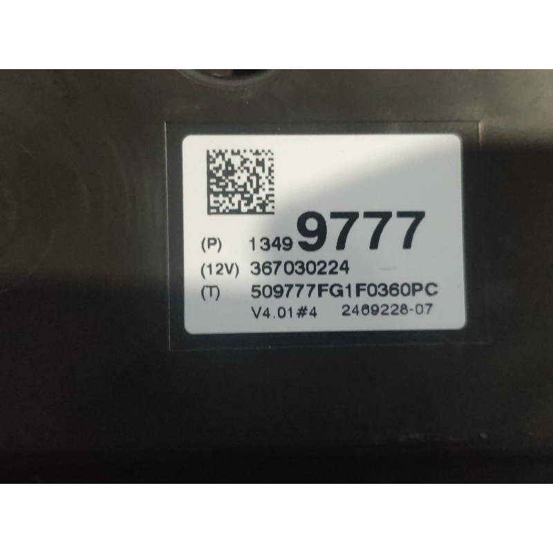 Recambio de cuadro instrumentos para opel corsa e color edition ecoflex referencia OEM IAM 13499777 367030224 
