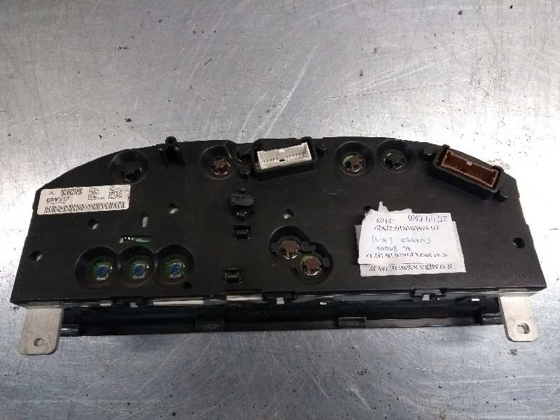 Recambio de cuadro instrumentos para nissan almera (n16/e) 1.8 16v cat referencia OEM IAM BM607 2231758 7L Recambio de cuadro instrumentos para nissan almera (n16/e) 1.8 16v cat referencia OEM IAM BM607 2231758 7L