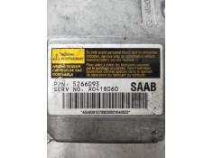 Recambio de centralita airbag para saab 9-5 berlina 2.2 tid arc referencia OEM IAM 5266093 A0418060  2