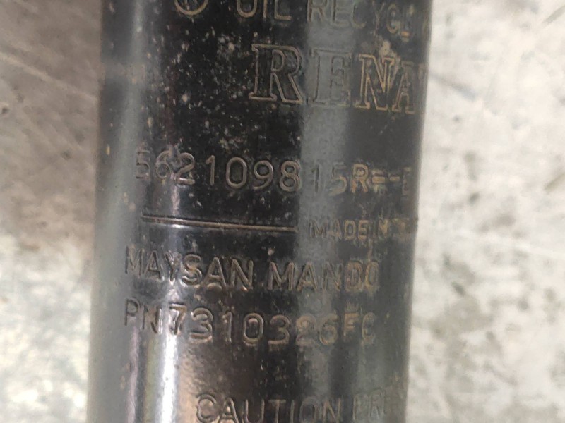 Recambio de amortiguador trasero derecho para renault clio iv limited referencia OEM IAM 562109815R  