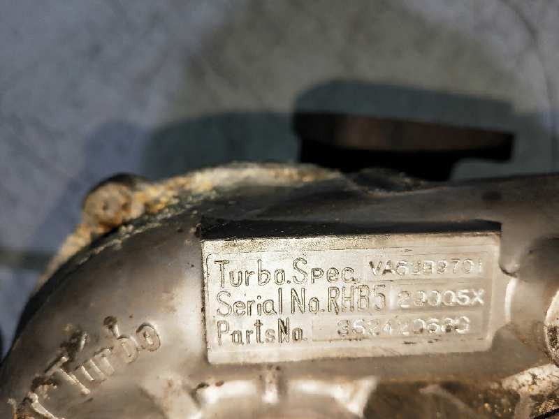 Recambio de turbocompresor para chrysler voyager (gs) 2.5 turbodiesel referencia OEM IAM 35242068G  