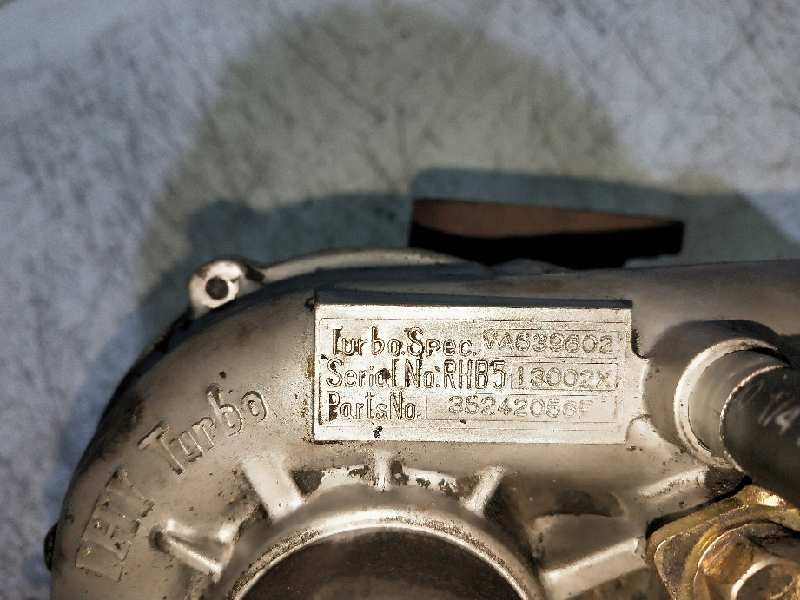 Recambio de turbocompresor para chrysler voyager (gs) 2.5 turbodiesel referencia OEM IAM 35242056F   Recambio de turbocompresor para chrysler voyager (gs) 2.5 turbodiesel referencia OEM IAM 35242056F