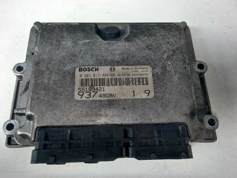 Recambio de centralita motor uce para alfa romeo 147 (190) 1.9 jtd distinctive referencia OEM IAM 0281011488 55189421 93749DAV19