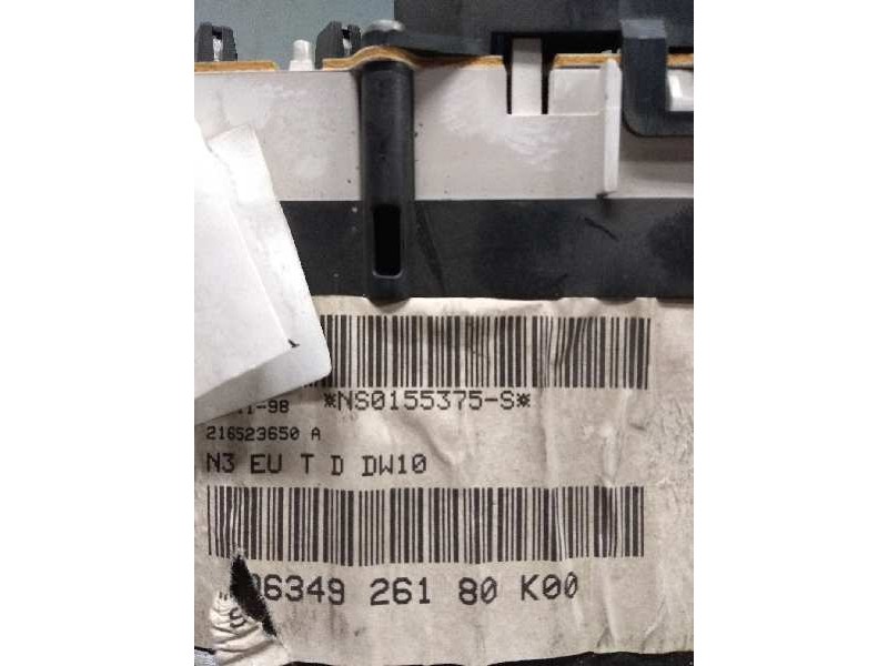 Recambio de cuadro instrumentos para citroen xantia berlina 2.0 hdi referencia OEM IAM 9634926180 K00 216523650