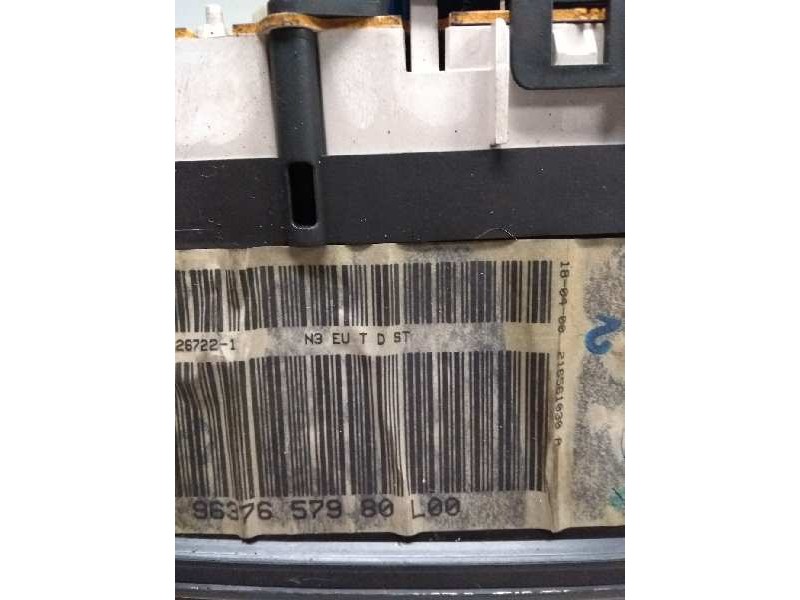 Recambio de cuadro instrumentos para citroen xantia berlina 2.0 hdi referencia OEM IAM 9637657980 L00 216561030