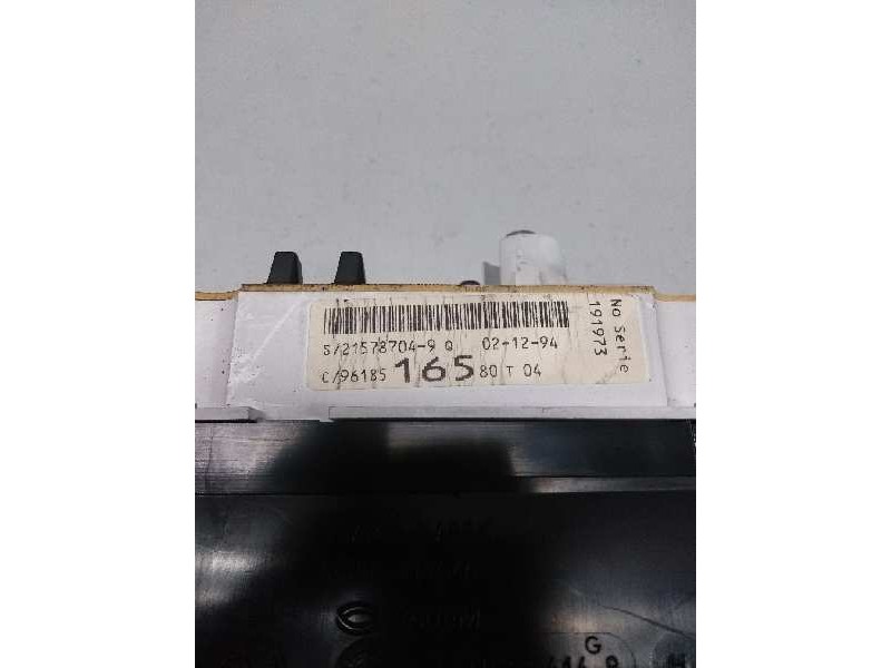 Recambio de cuadro instrumentos para citroen xantia berlina referencia OEM IAM 9618516580 215787049 