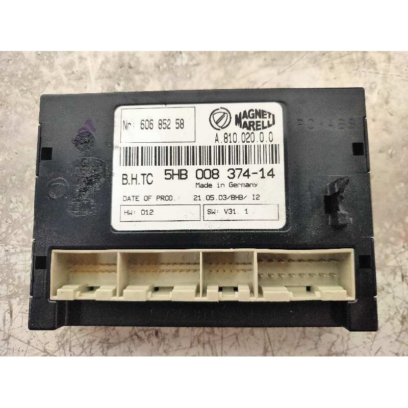 Recambio de modulo electronico para lancia thesis (115) 3.0 v6 24v cae emblema referencia OEM IAM A81002000 60685258 