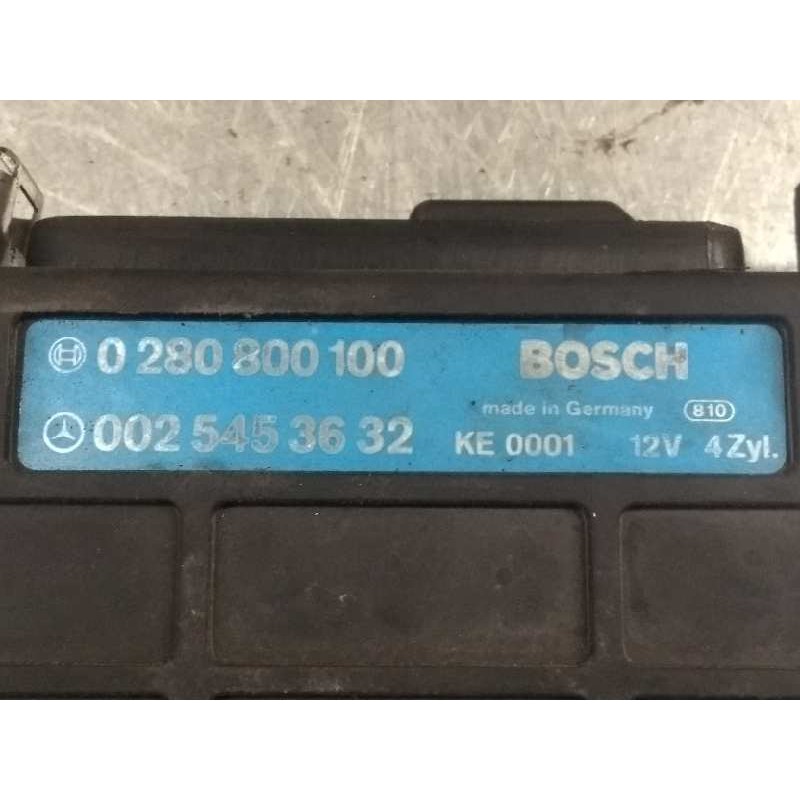 Recambio de centralita motor uce para mercedes clase c (w201) berlina e 190 (201.024) referencia OEM IAM 0280800100 0025453632 