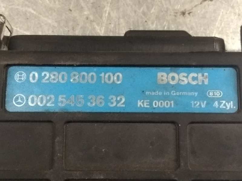 Recambio de centralita motor uce para mercedes clase c (w201) berlina e 190 (201.024) referencia OEM IAM 0280800100 0025453632 