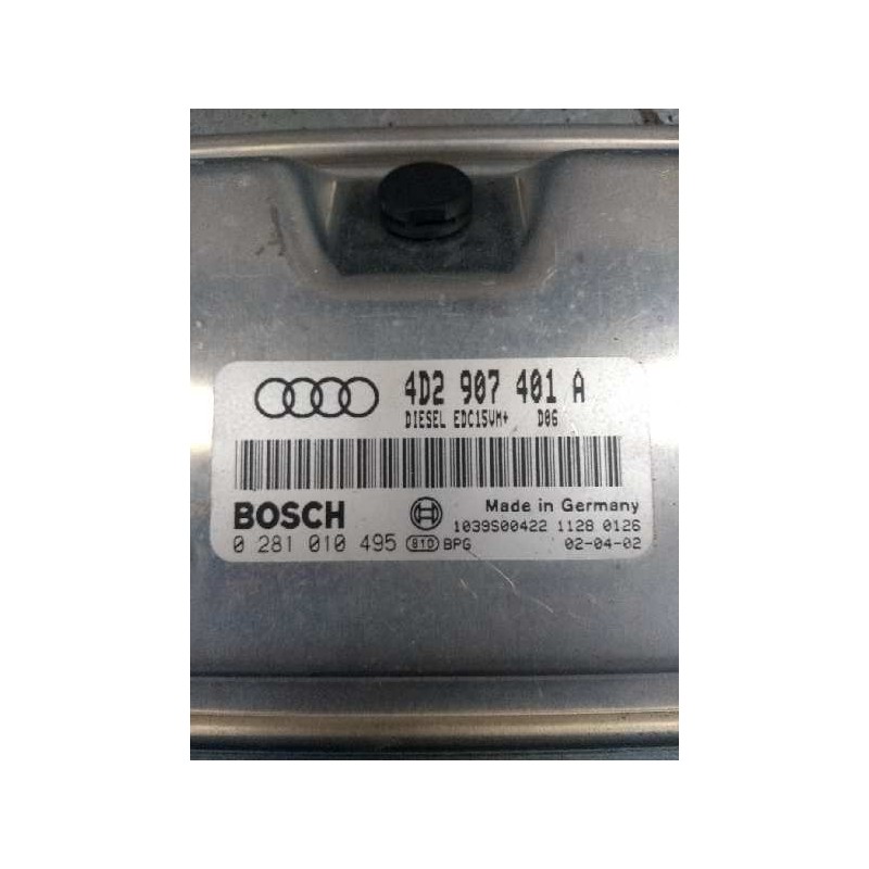 Recambio de centralita motor uce para audi a8 (d2) 2.5 tdi referencia OEM IAM 0281010495 4D2907401A EDC15VM