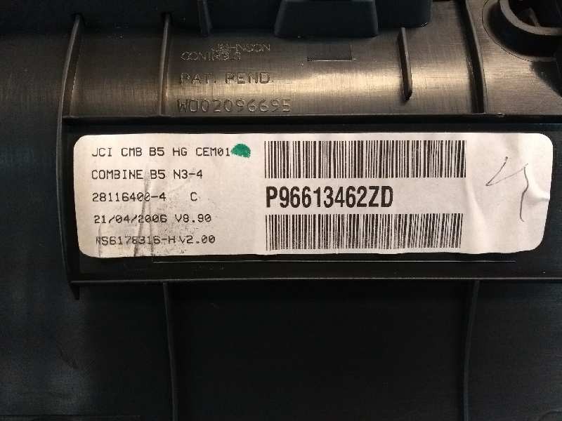 Recambio de cuadro instrumentos para citroen c4 berlina collection referencia OEM IAM P96613462ZD 281164004C 281143604