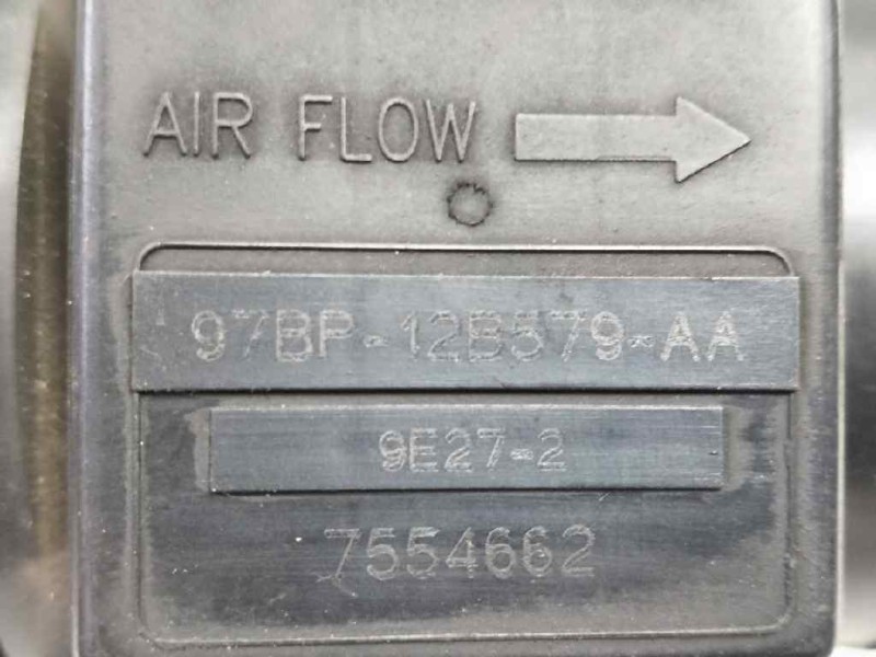 Recambio de caudalimetro para ford mondeo berlina (gd) 1.8 turbodiesel cat referencia OEM IAM 97BP12B579AA 9E272 7554662