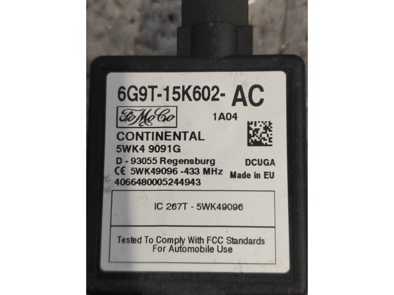 Recambio de modulo electronico para land rover freelander (lr2) td4 e referencia OEM IAM 6G9T15K602AC  