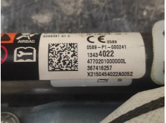 Recambio de airbag cortina delantero izquierdo para opel corsa e color edition ecoflex referencia OEM IAM 13434022   2