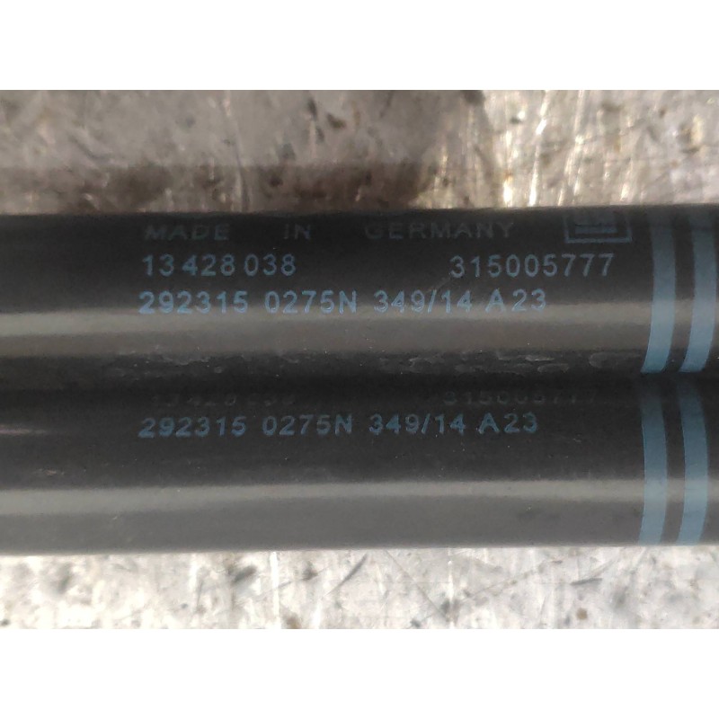Recambio de amortiguadores maletero / porton para opel corsa e color edition ecoflex referencia OEM IAM 13428038 315005777 