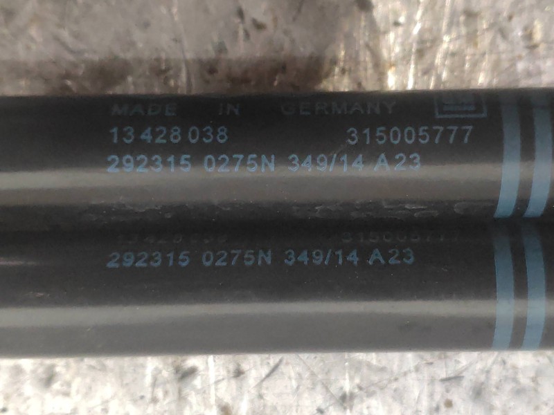 Recambio de amortiguadores maletero / porton para opel corsa e color edition ecoflex referencia OEM IAM 13428038 315005777 