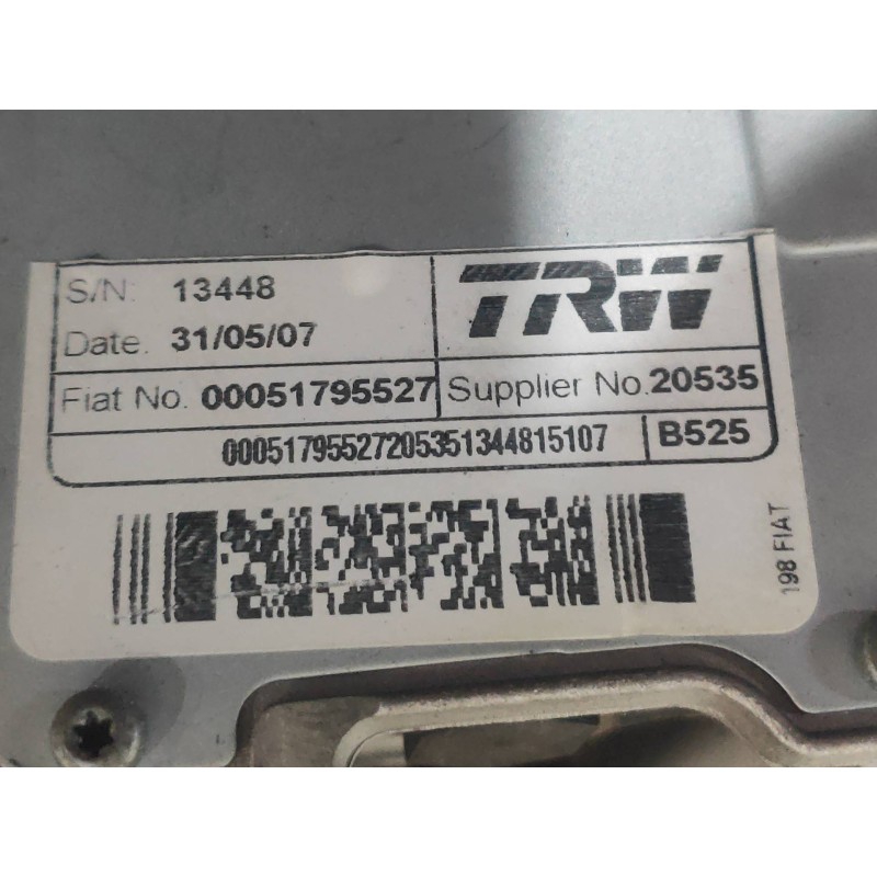 Recambio de columna direccion para fiat bravo (198) 1.9 8v dynamic multijet mit paket sport referencia OEM IAM 00051795527  