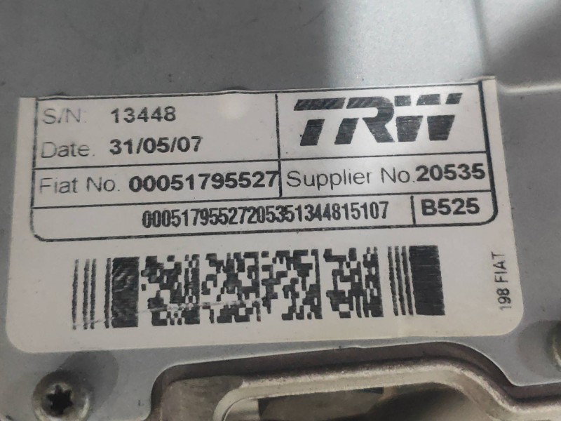 Recambio de columna direccion para fiat bravo (198) 1.9 8v dynamic multijet mit paket sport referencia OEM IAM 00051795527  