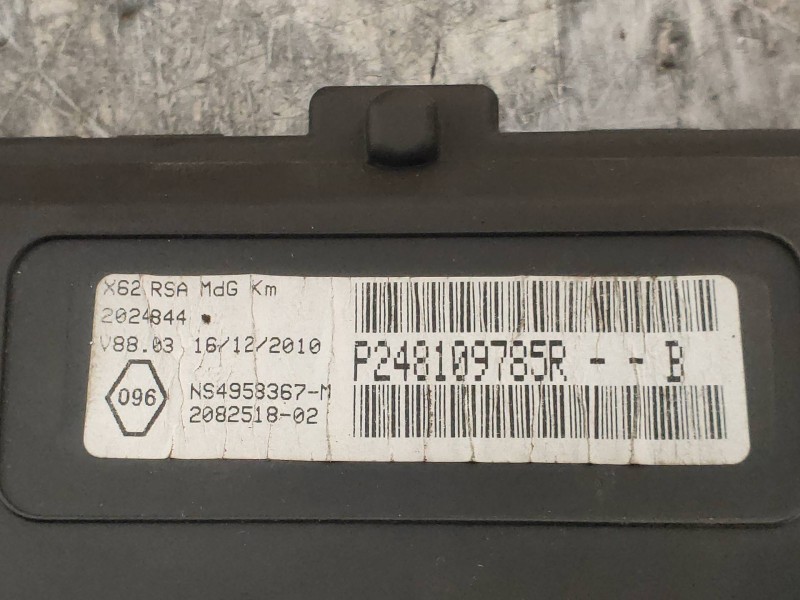 Recambio de cuadro instrumentos para renault master kombi l1h1 3,0t referencia OEM IAM P248109785R 208251802 