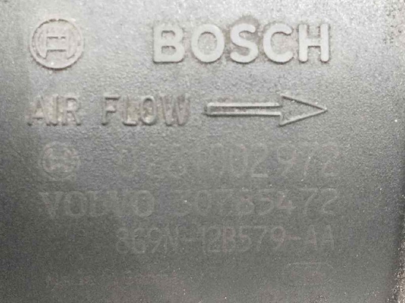 Recambio de caudalimetro para volvo xc70 2.4 diesel cat referencia OEM IAM 0281002972 30785472 BOSCH