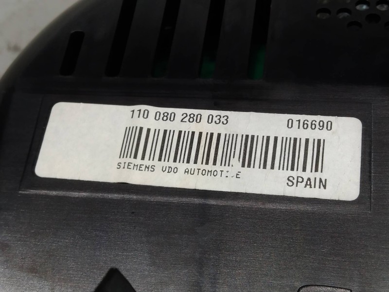 Recambio de cuadro instrumentos para seat leon (1p1) fr referencia OEM IAM 110080280033 1P0920825B 