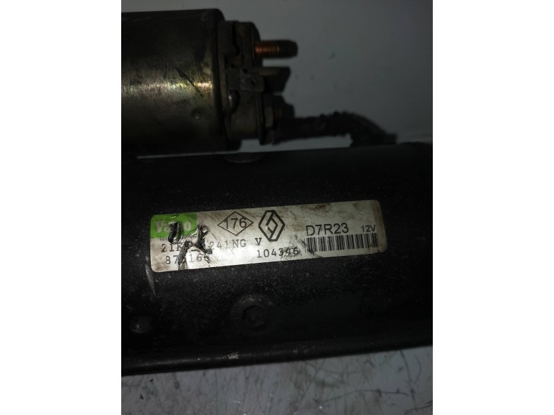 Recambio de motor arranque para renault laguna (b56) 2.2 dtrt referencia OEM IAM D7R23 VALEO 