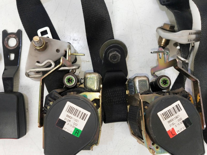 Recambio de juego cinturones delantero para mazda 323 berl. f/s (bj) 2.0 td f comfort referencia OEM IAM   5P