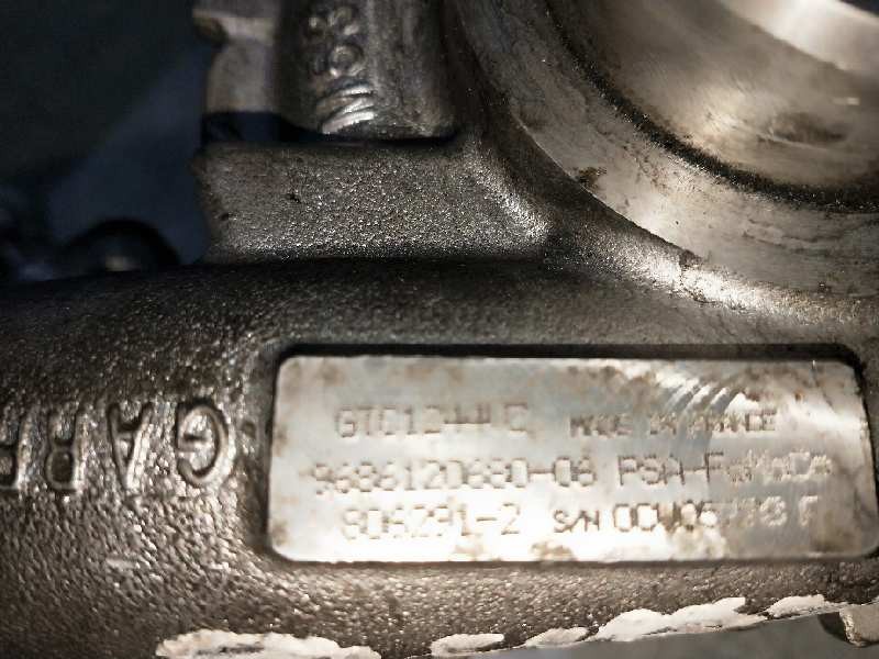 Recambio de turbocompresor para citroen c4 picasso 1.6 hdi fap referencia OEM IAM 9686120680 8062912  Recambio de turbocompresor para citroen c4 picasso 1.6 hdi fap referencia OEM IAM 9686120680 8062912