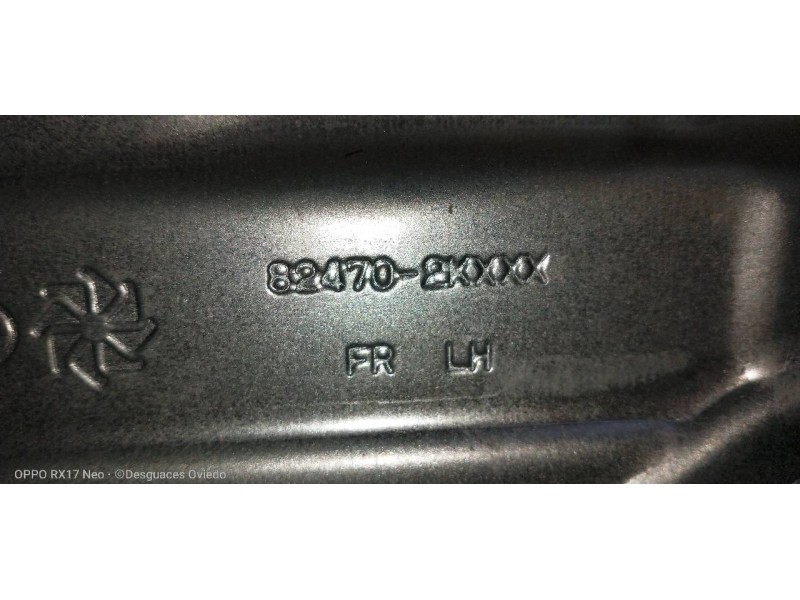 Recambio de elevalunas delantero izquierdo para kia soul diva referencia OEM IAM 824501M000 2621004700 