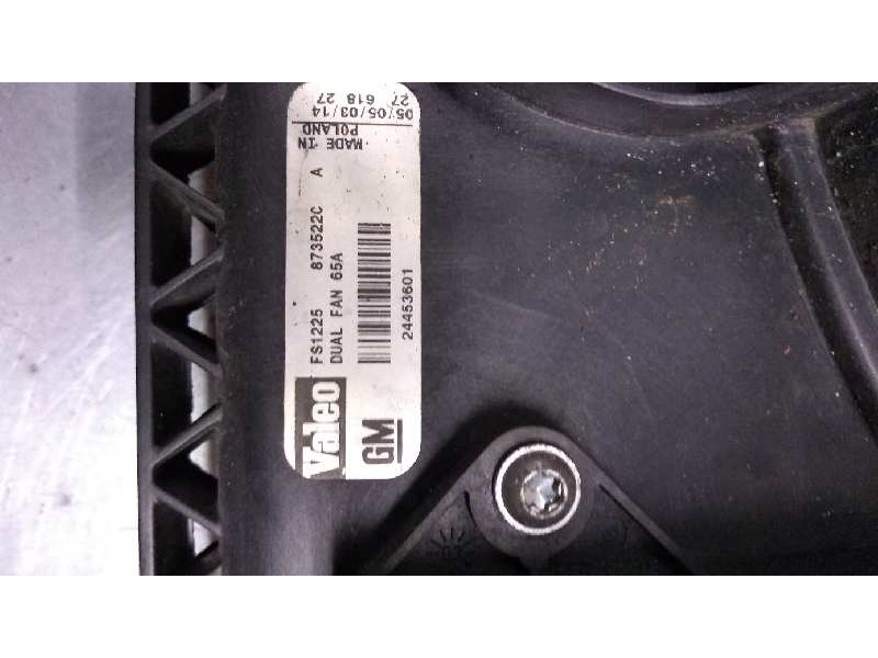 Recambio de electroventilador para opel signum básico referencia OEM IAM 873490K 13151294 FS1225 VALEO
