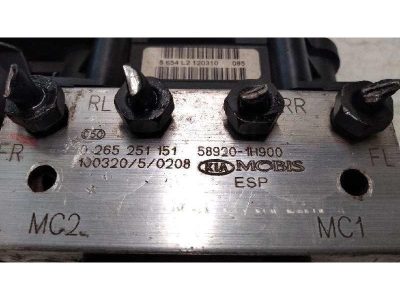 Recambio de abs para kia cee´d 1.6 cat referencia OEM IAM 0265251151 0265951423 589201H900