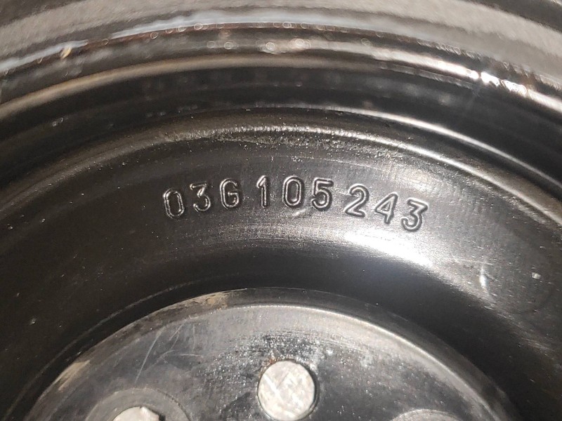 Recambio de polea cigueñal para audi a4 berlina (8e) 2.0 tdi 16v (103kw) referencia OEM IAM 03G105243  