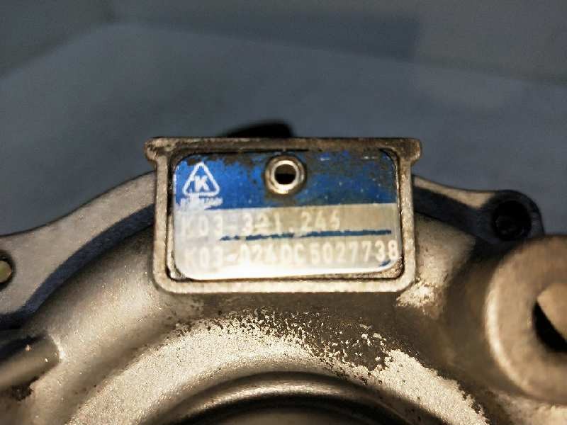 Recambio de turbocompresor para citroen c5 berlina 2.0 hdi referencia OEM IAM K03321246 53041015096 