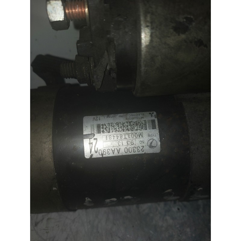 Recambio de motor arranque para subaru legacy familiar/outback b13 (bp) 2.5 sw referencia OEM IAM 23300AA390 DENSO 