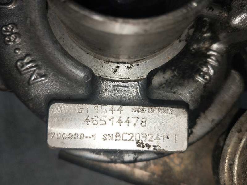 Recambio de turbocompresor para fiat bravo (182) 1.9 turbodiesel referencia OEM IAM 7009991 46514478 GT1544