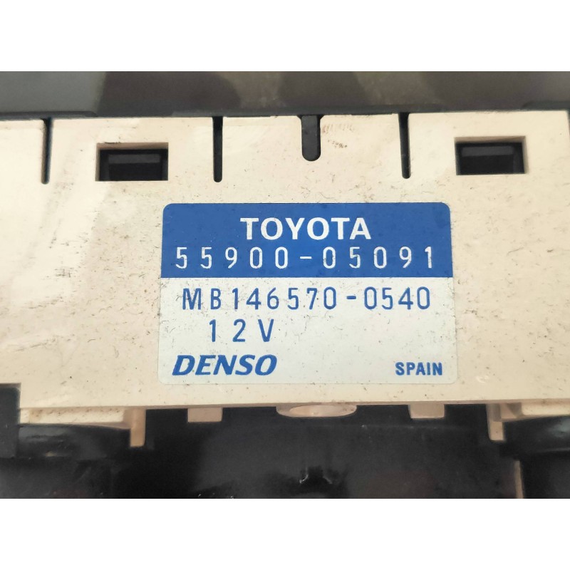 Recambio de mando calefaccion / aire acondicionado para toyota avensis berlina (t 22) 1.6 tempus (4-ptas.) referencia OEM IAM MB