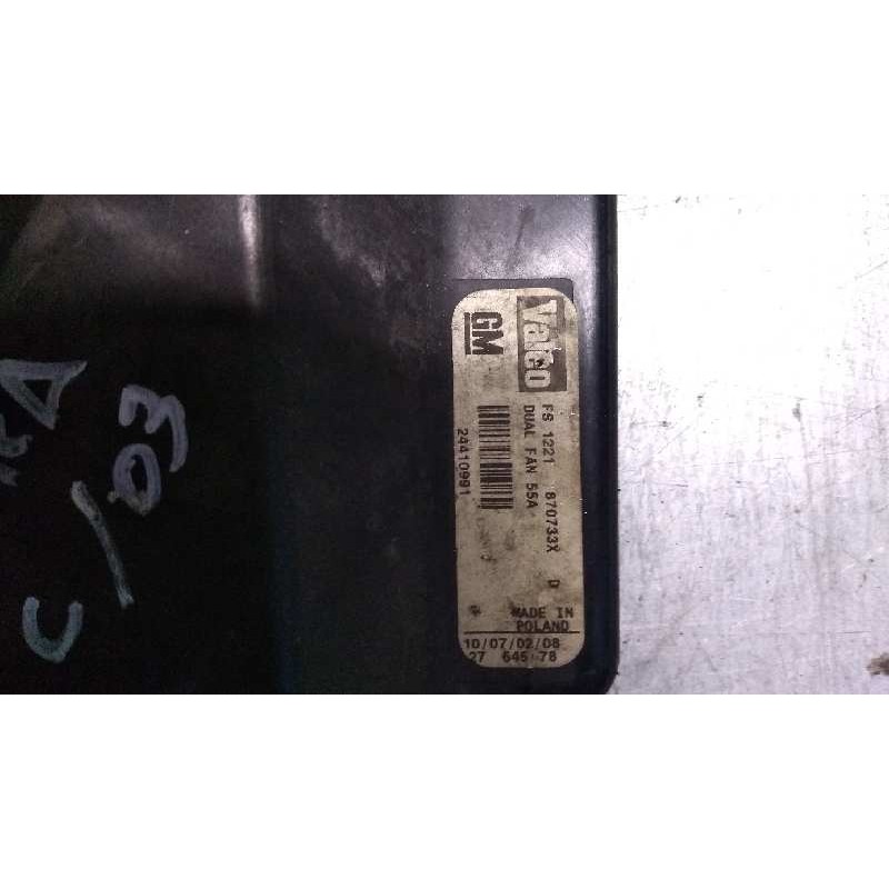 Recambio de electroventilador para opel vectra c berlina 2.2 16v dti cat (y 22 dtr / l50) referencia OEM IAM FS1221870733X 24410
